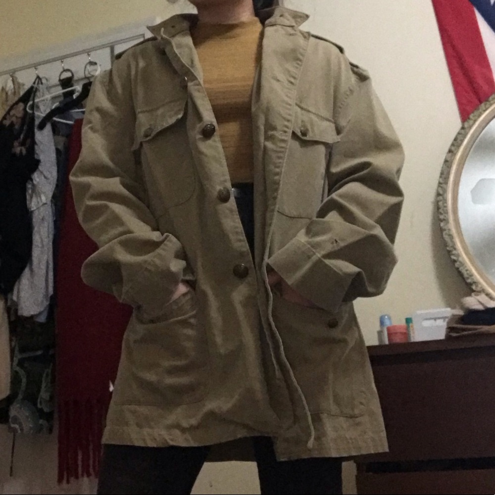 Vintage oversized Ralph Lauren Khaki Jacket